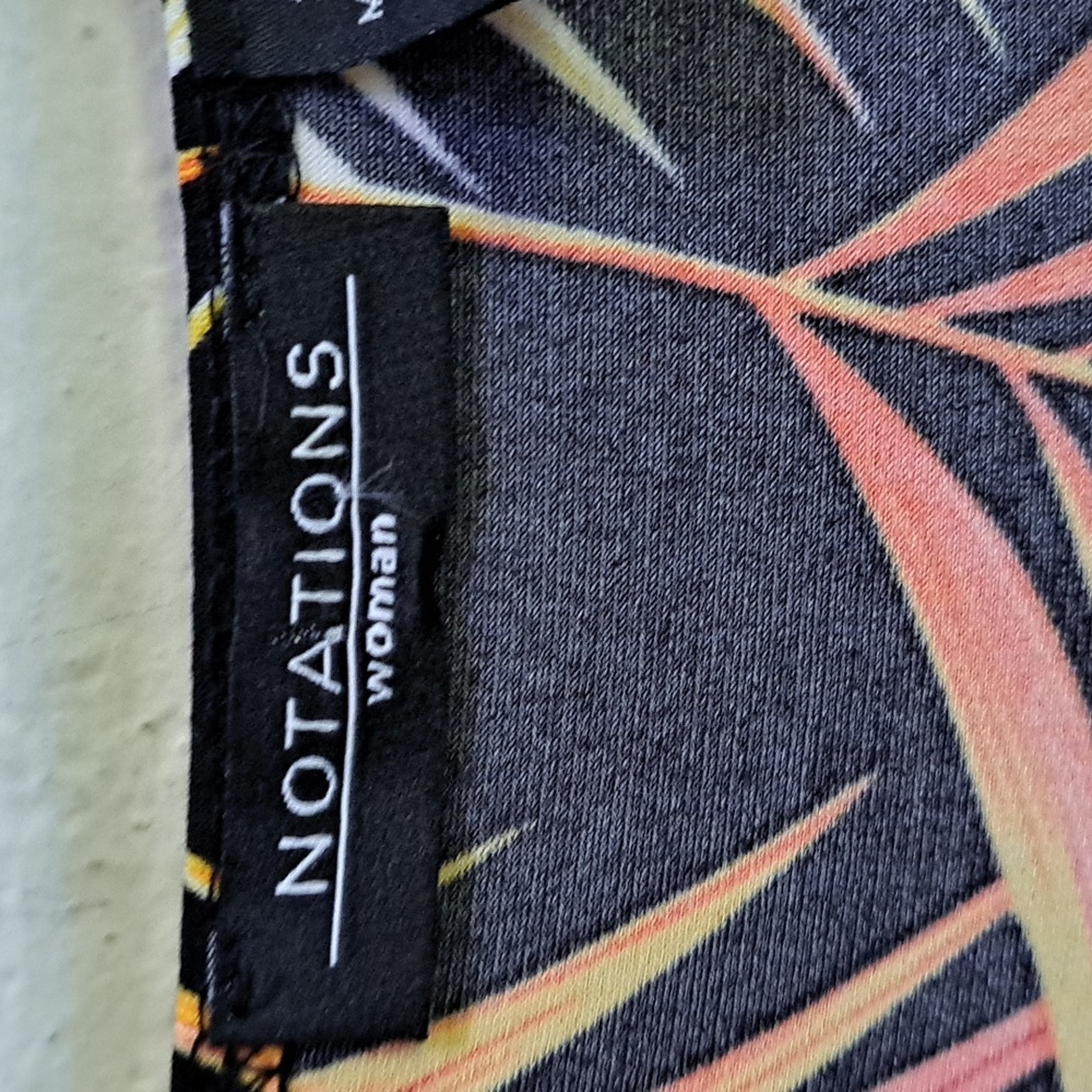 Notations Multicolor Vibrant Tropical Sleeveless … - image 7